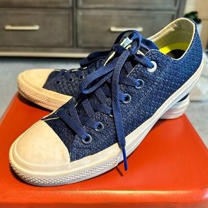 Chuck Taylor sneakers with Lunarlon a soft foam core for support